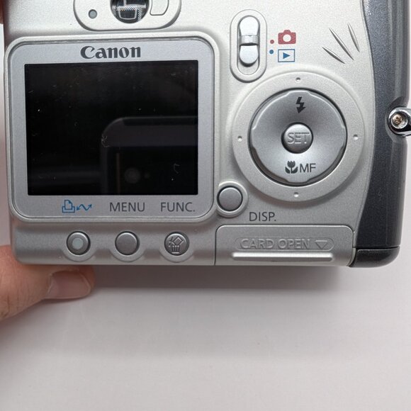 Canon PowerShot A510 3.2MP 4x Optical Zoom Digital Camera Silver Y2K - Tested - Picture 4 of 9